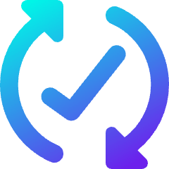 Update Syncronize Finish Icon from Core Gradient Set