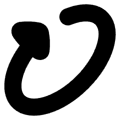 Triangle Arrow Rotate Diagonal Right 1 Icon from Flex Solid Set