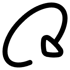 Triangle Arrow Rotate Diagonal Right 2 Icon from Flex Line Set