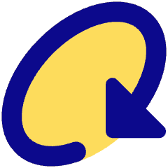 Triangle Arrow Rotate Diagonal Right 2 Icon from Core Pop Set