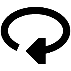 Triangle Arrow Rotate Horizontal Right Icon from Sharp Remix Set