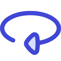 Triangle Arrow Rotate Horizontal Right Icon from Flex Duo Set
