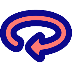 Triangle Arrow Rotate Horizontal Right Icon from Plump Pop Set