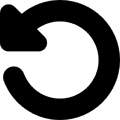 Triangle Arrow Rotate Left 2 Icon from Core Solid Set