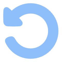 Triangle Arrow Rotate Left 2 Icon from Plump Flat Set