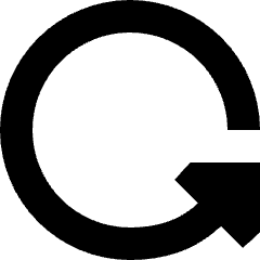 Triangle Arrow Rotate Left 3 Icon from Sharp Solid Set