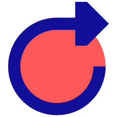 Triangle Arrow Rotate Right 1 Icon from Sharp Pop Set