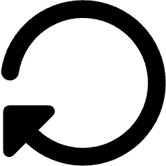 Triangle Arrow Rotate Right 3 Icon from Core Remix Set