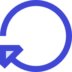 Triangle Arrow Rotate Right 3 Icon from Sharp Duo Set