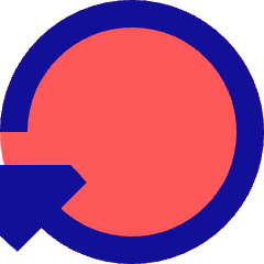 Triangle Arrow Rotate Right 3 Icon from Sharp Pop Set