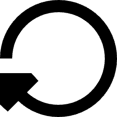 Triangle Arrow Rotate Right 3 Icon from Sharp Remix Set