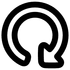 Triangle Arrow Rotate Right 4 Icon from Plump Remix Set