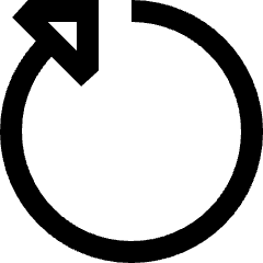 Triangle Arrow Rotate Right 5 Icon from Sharp Line Set