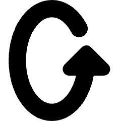 Triangle Arrow Rotate Vertical Left 1 Icon from Core Solid Set