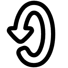 Triangle Arrow Rotate Vertical Left 2 Icon from Plump Line Set