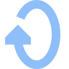 Triangle Arrow Rotate Vertical Right 1 Icon from Sharp Flat Set