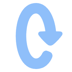 Triangle Arrow Rotate Vertical Right 2 Icon from Plump Flat Set