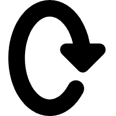 Triangle Arrow Rotate Vertical Right 2 Icon from Core Solid Set
