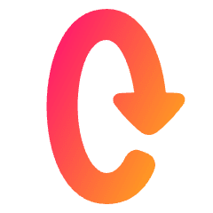 Triangle Arrow Rotate Vertical Right 2 Icon from Plump Gradient Set