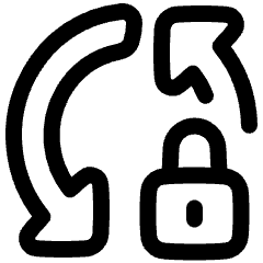 Triangle Arrow Sync Lock Icon from Plump Line Set