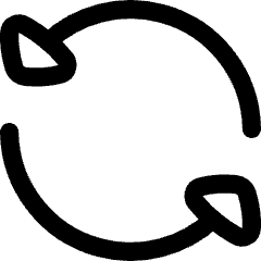 Triangle Arrow Synchronize 1 Icon from Flex Line Set