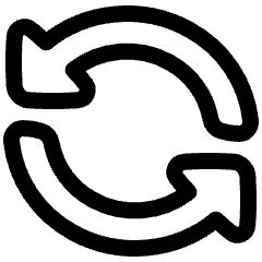 Triangle Arrow Synchronize 1 Icon from Plump Line Set