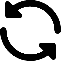 Triangle Arrow Synchronize 1 Icon from Core Remix Set