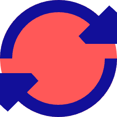 Triangle Arrow Synchronize 2 Icon from Sharp Pop Set