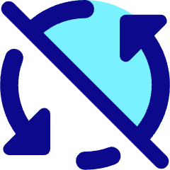 Triangle Arrow Synchronize Disable Icon from Core Pop Set