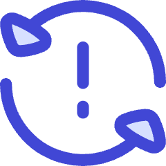 Triangle Arrow Synchronize Warning Icon from Flex Duo Set