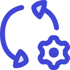 Triangle Arrows Sync Settings Icon from Flex Duo Set
