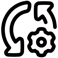 Triangle Arrows Sync Settings Icon from Plump Line Set