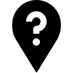 Map Pin Question Mark Icon from Nova Solid Set