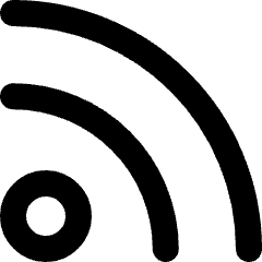 Rss Icon from Micro Line Set