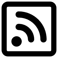 Rss Square Icon from Core Remix Set