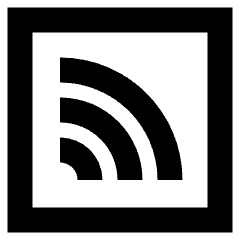 Rss Square Icon from Sharp Remix Set