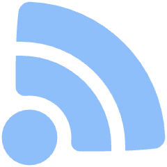 Rss Symbol Icon from Plump Flat Set