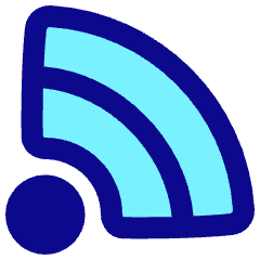 Rss Symbol Icon from Plump Pop Set