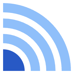 Rss Symbol Icon from Sharp Flat Set