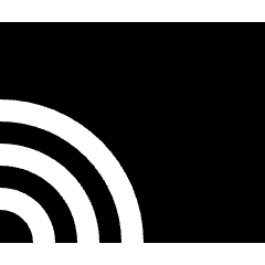 Screen Broadcast Icon from Sharp Solid Set