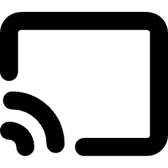 Screen Broadcast Icon from Core Solid Set