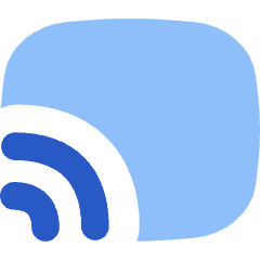 Screen Broadcast Icon from Flex Flat Set