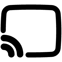 Screen Broadcast Icon from Plump Remix Set