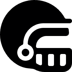 American Football Helmet Icon from Ultimate Bold Set