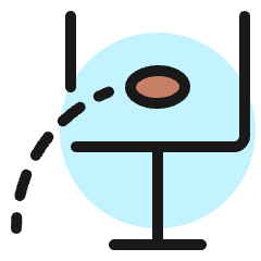 American Football Score Icon from Ultimate Colors Set