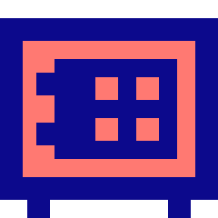 Safe Vault 2 Icon from Sharp Pop Set