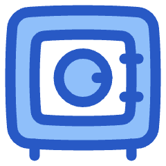 Safe Vault Icon from Plump Duo Set