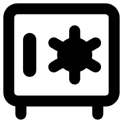 Safe Vault Icon from Core Remix Set