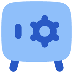 Safe Vault Icon from Flex Flat Set