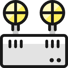 Safety Board Icon from Ultimate Colors Set